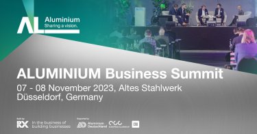 New date: ALUMINIUM Business Summit 2023 in Düsseldorf in November