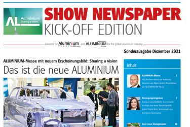 Startschuss: Die KICK-OFF-Ausgabe der Aluminium Praxis